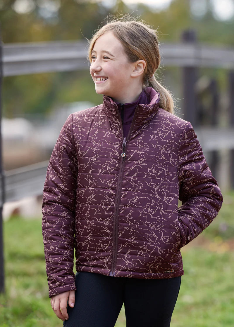 Kerrits Kids Round Up Reversible Quilted Riding Jacket