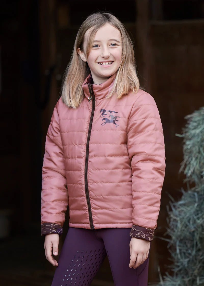 Kerrits Kids Round Up Reversible Quilted Riding Jacket