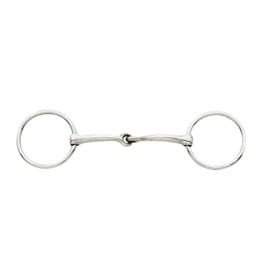 Centaur Ovation Curve Loose Ring Snaffle for comfortable horse communication by Gee Gee Equine