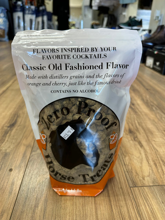 Zero Proof Horse Treats Old Fashioned