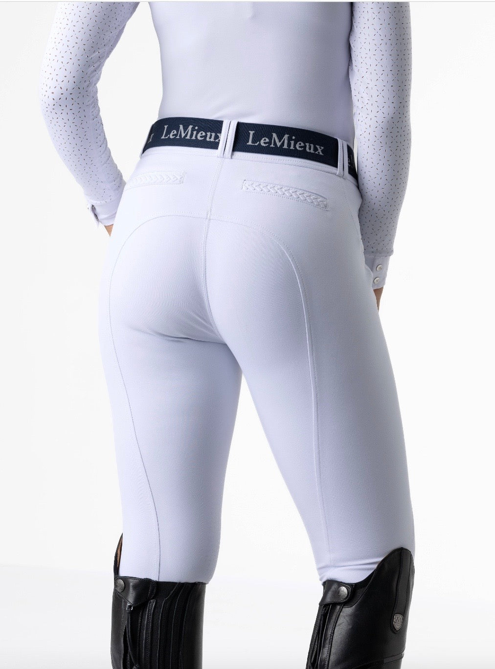 Le Mieux Amara II Knee Grip Breech White