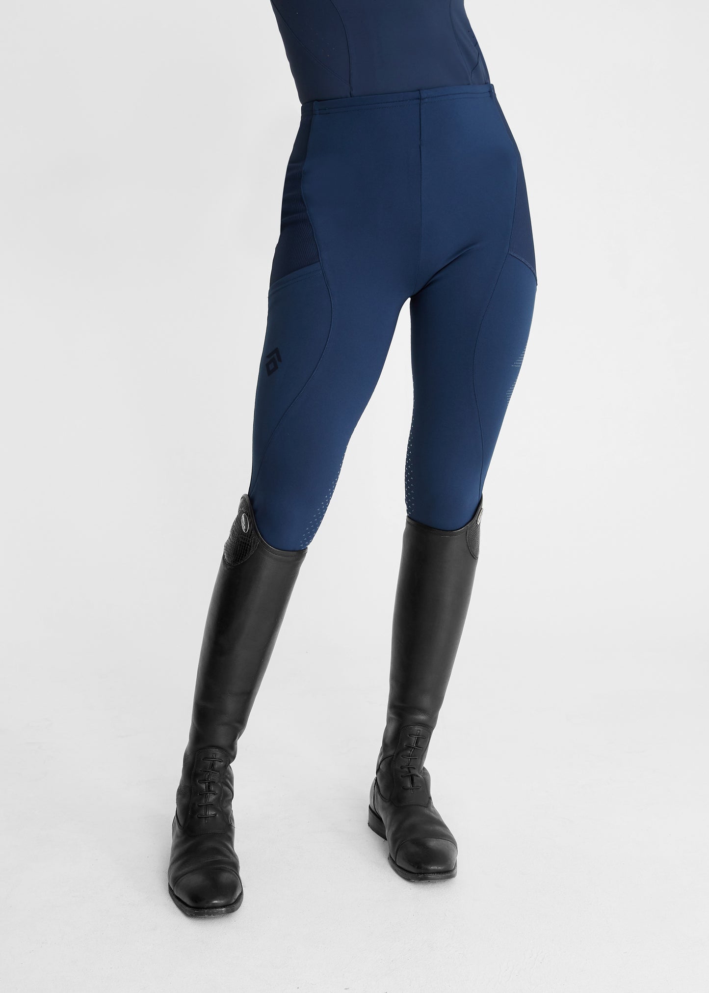 Aztec Diamond Core Full seat leggings navy