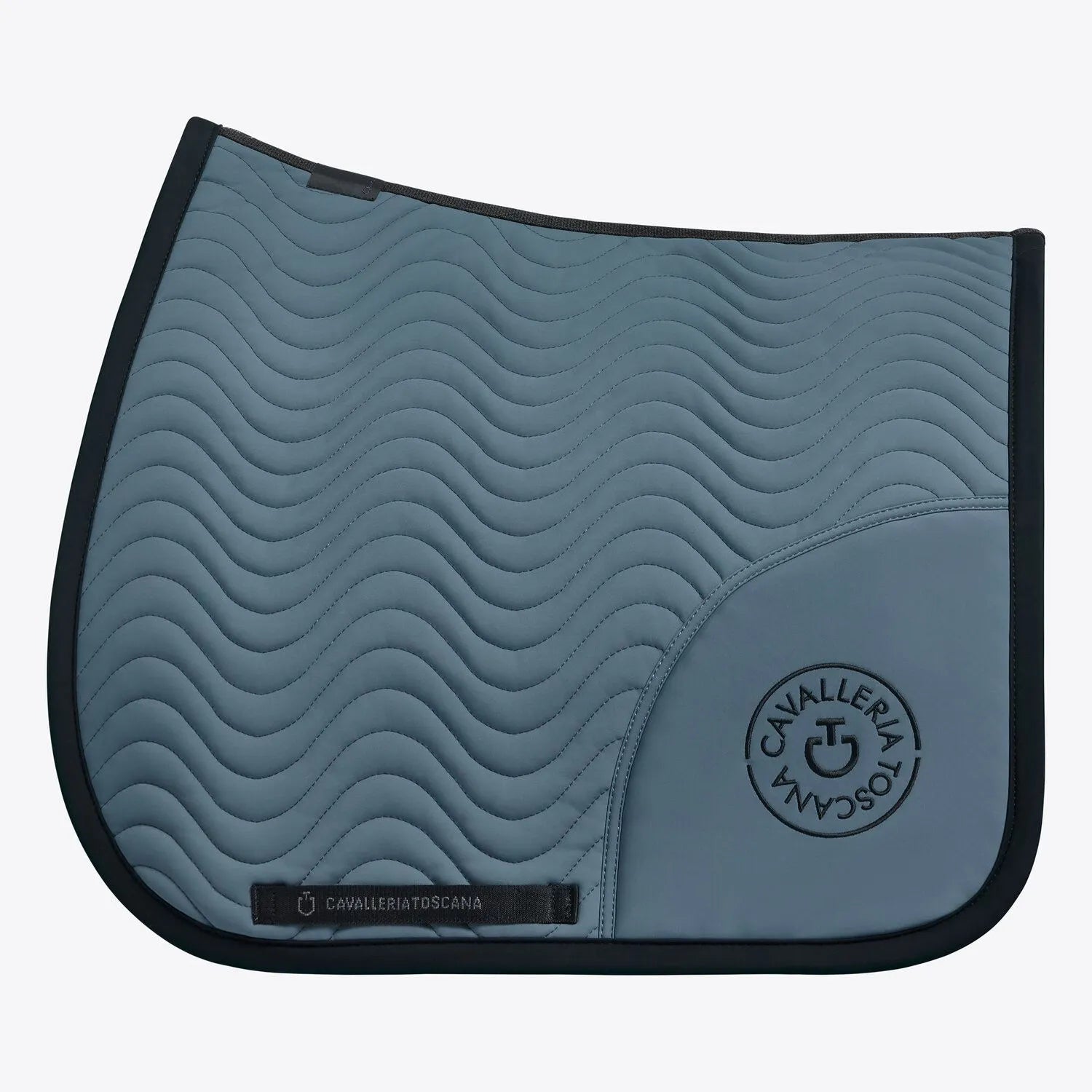 Cavalleria Toscana Double Orbit Wave Quilted Dressage Saddle Pad