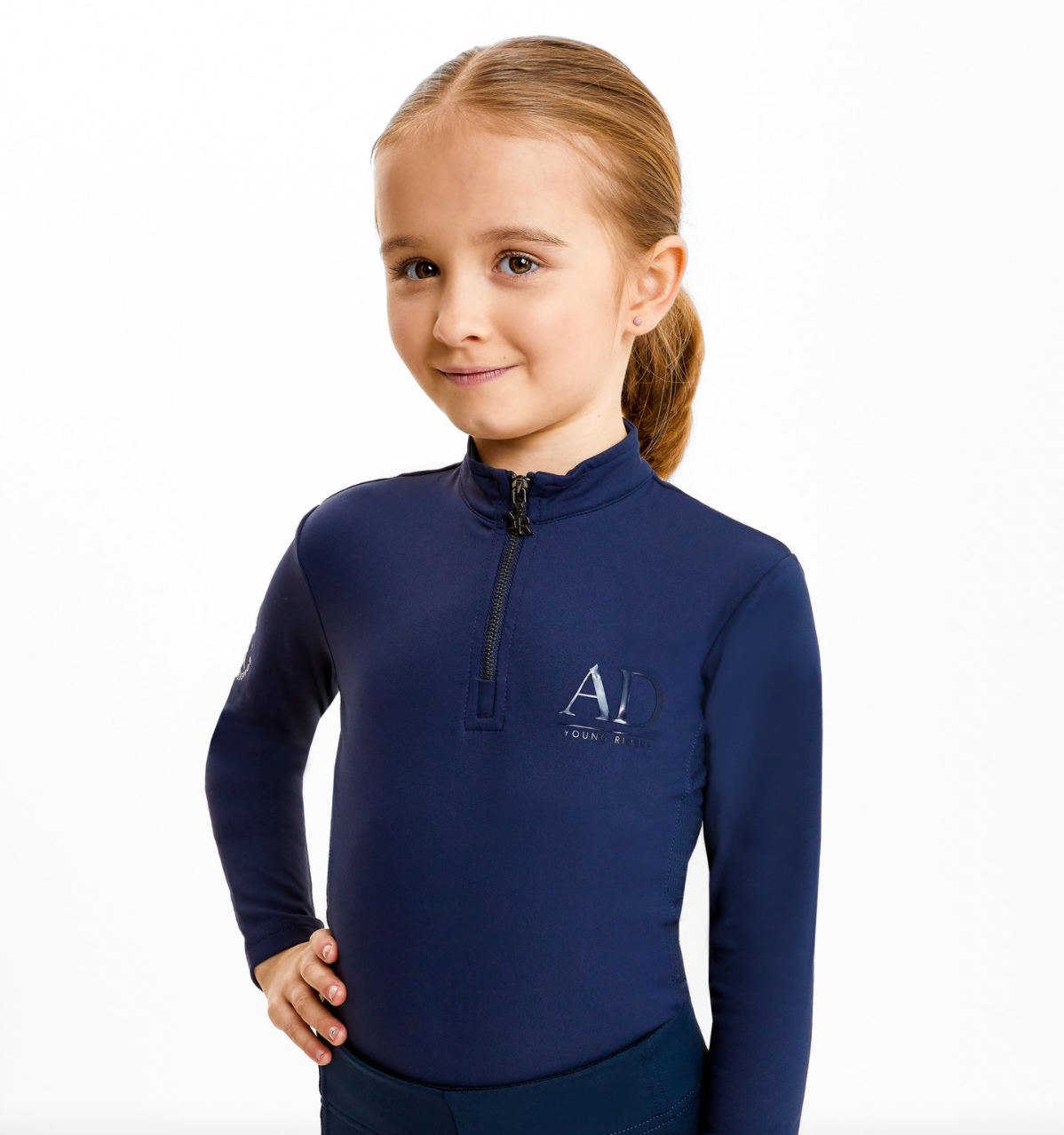 Aztec Diamond Kids Longsleeve YR Base Layer Navy 25% Off