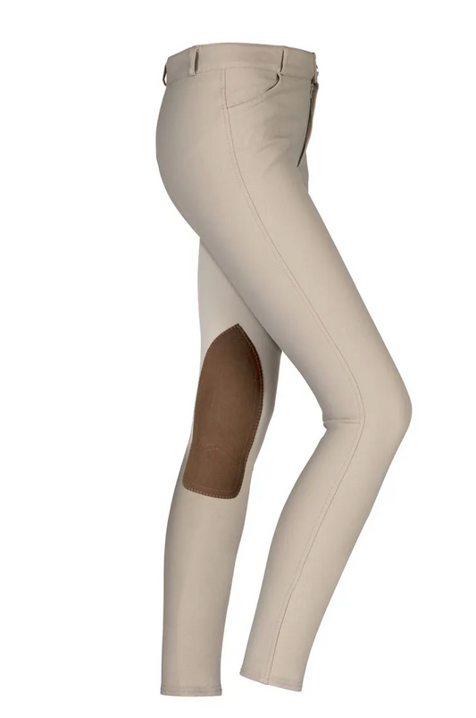 RHC Child Knee Patch Breech Tan