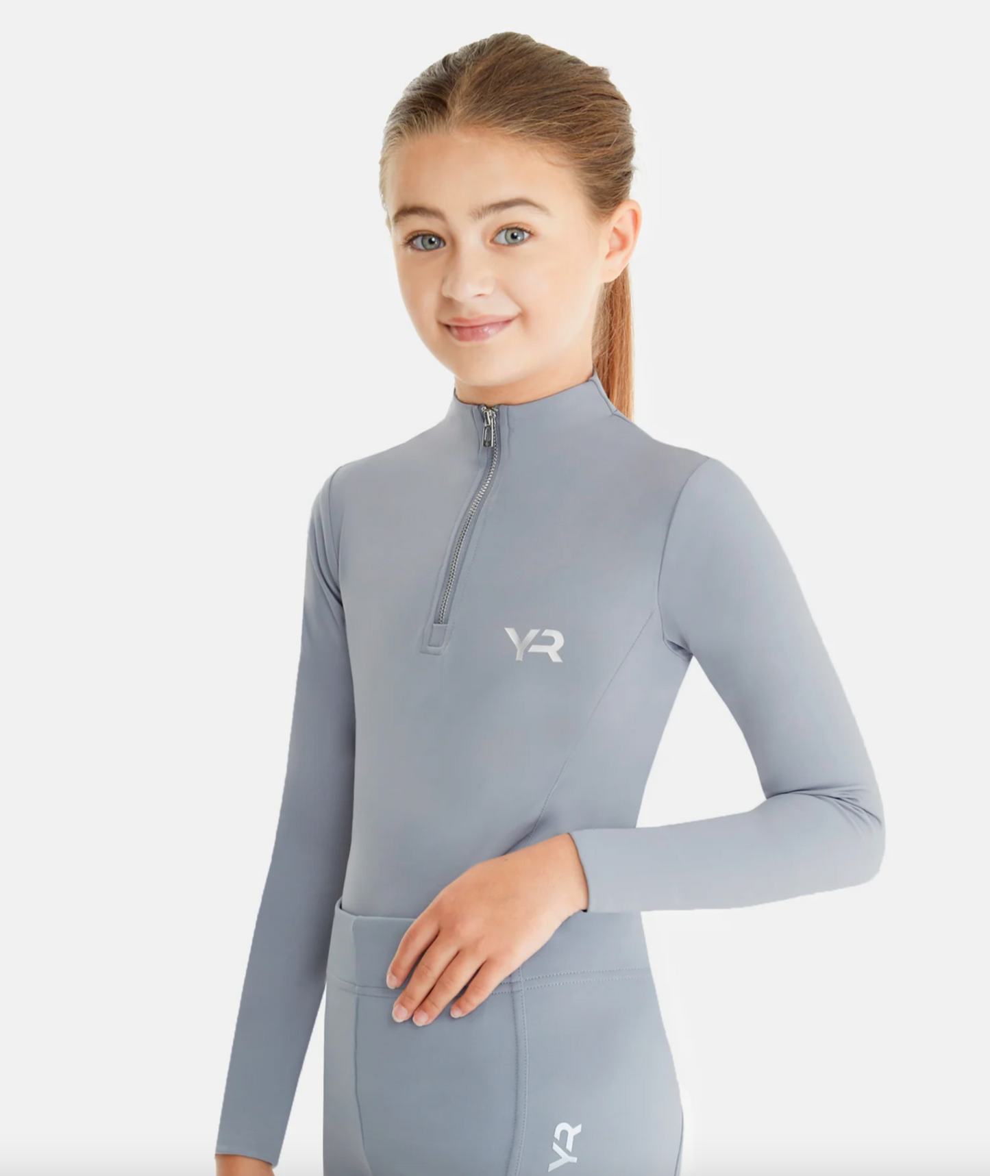 Aztec Diamond YR rider top base layer ash blue