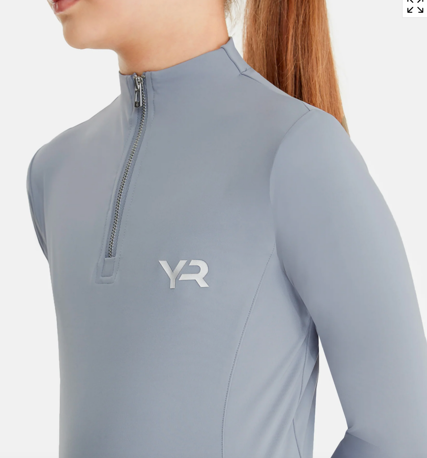 Aztec Diamond YR rider top base layer ash blue