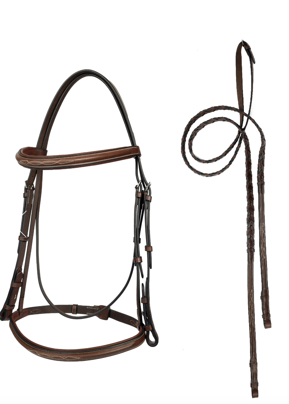 Arc De Triomphe Imperial Bridle with reins