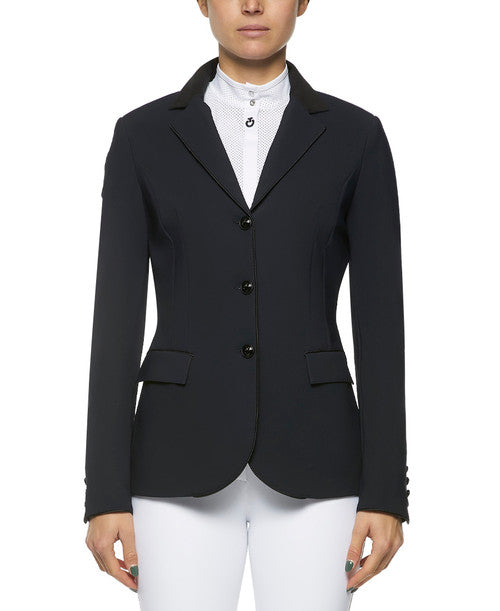 Cavalleria Toscana Riding Jacket Black Alcantara 50% off