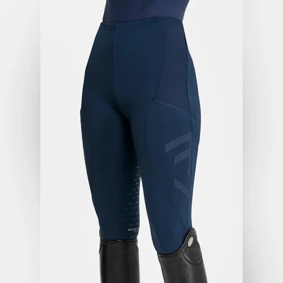 Aztec Diamond Icon Riding Legging Navy FINAL SALE NO RETURNS