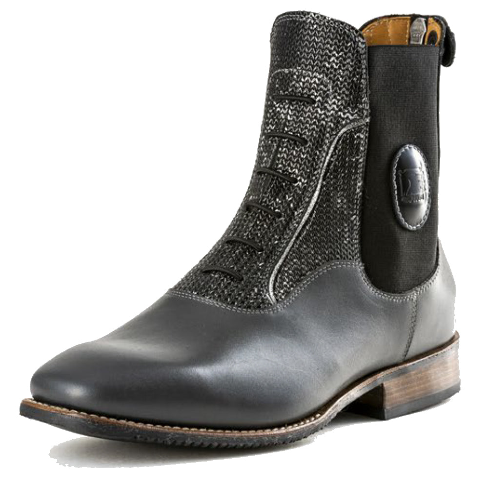 Deniro Intreccio Silver Paddock Boot