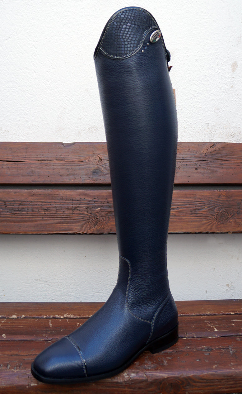Deniro Salentino pebble leather Tall Boot - Gee Gee Equine