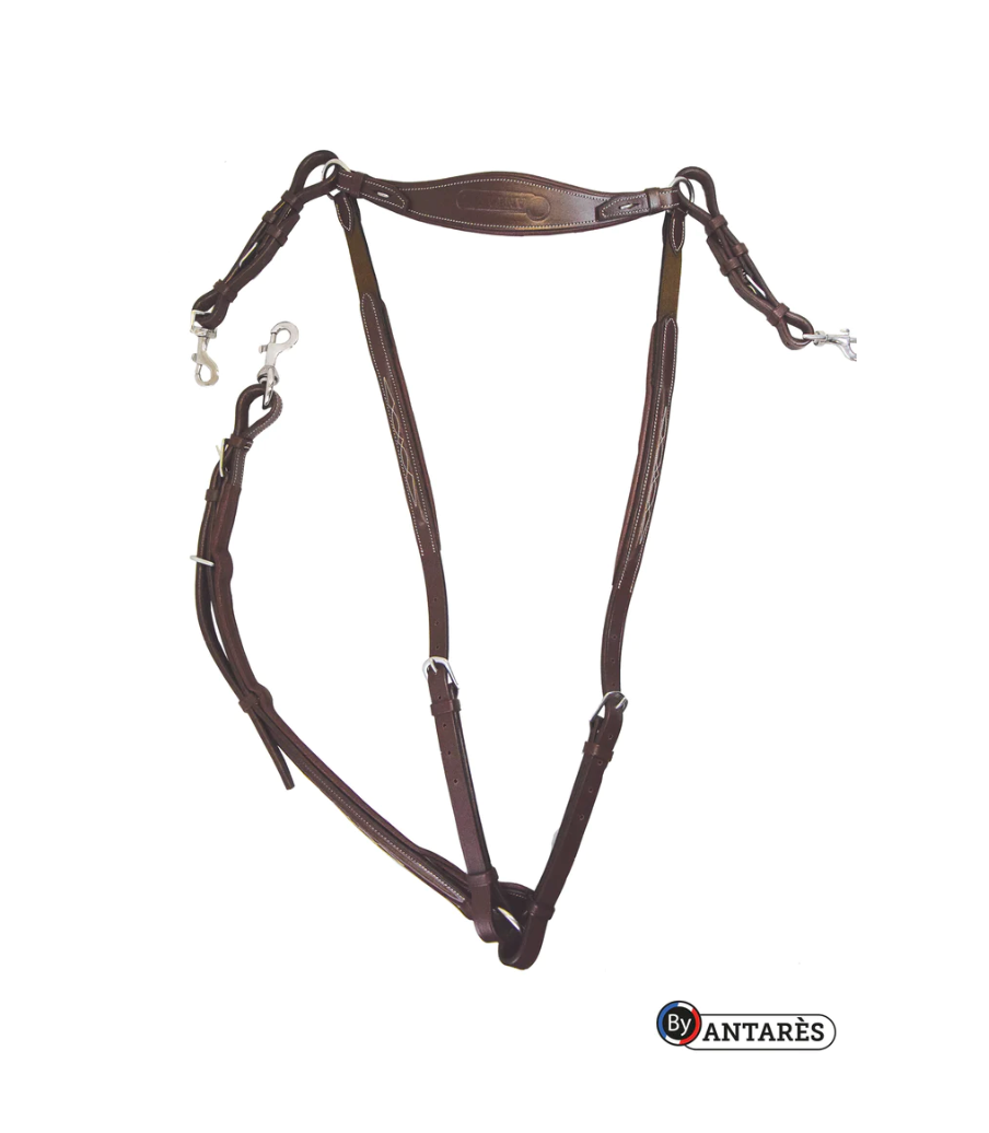 Antares Precision Breastplate Clips/Martingale Attachment Black