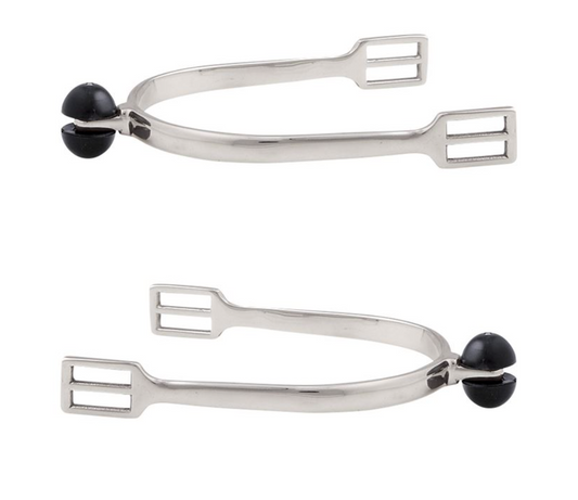 Centaur Stainless Steel Roller Ball Short Neck Spurs