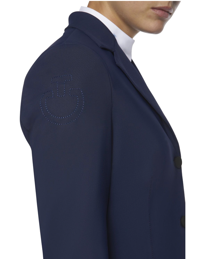 Cavalleria Toscana American Jersey Riding Jacket Light Navy - Equestrian Apparel Sale | Gee Gee Equine 