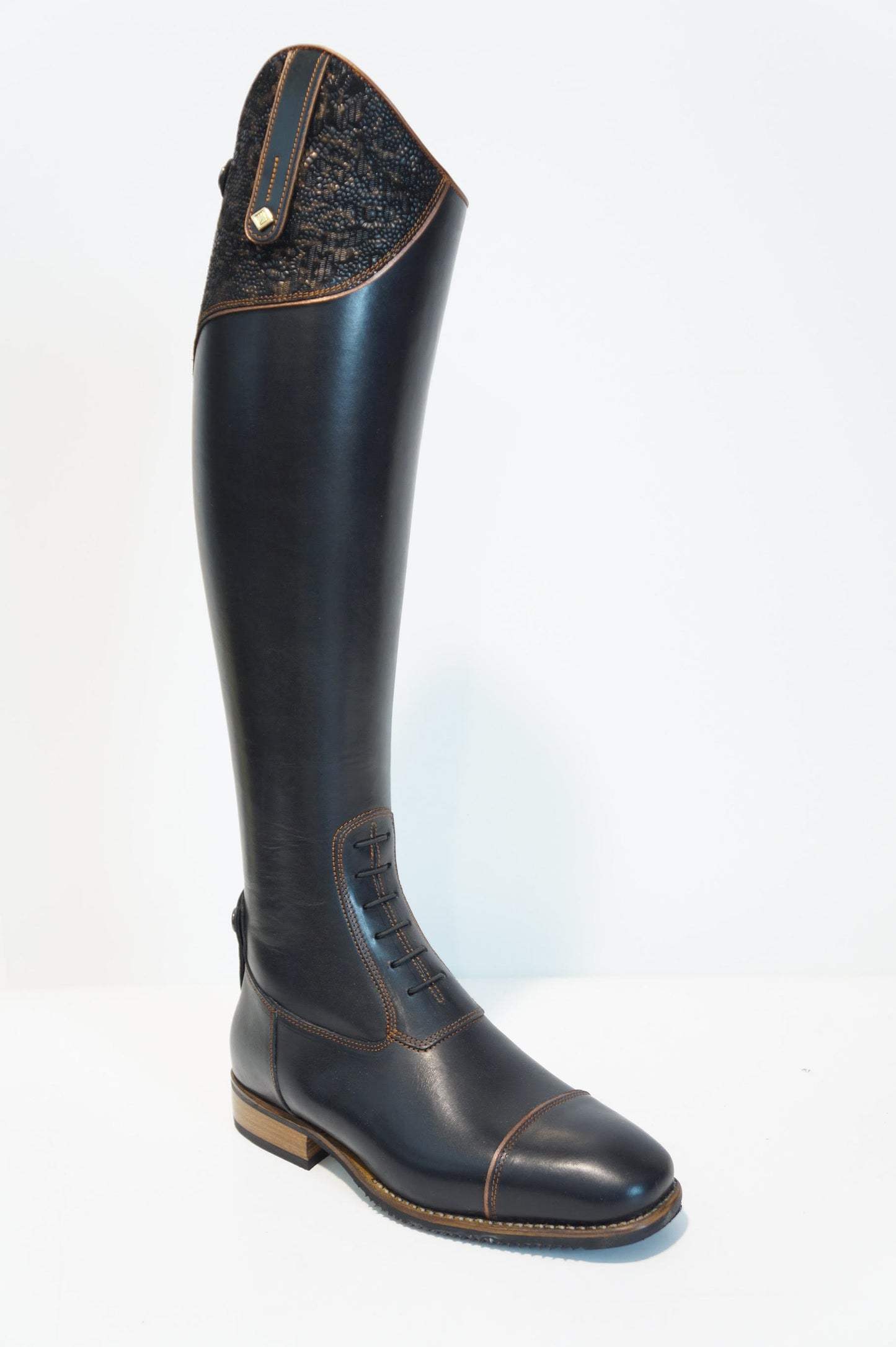 Deniro Cleopatra Fenice brown  Tall Boot