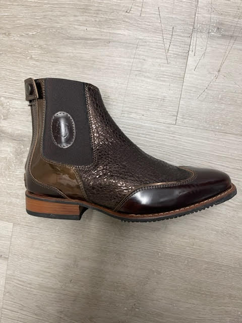 DeNiro custom Paddock Boot in brown Gee Gee Equine