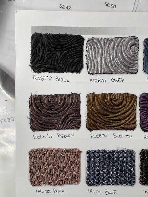 DeNiro swatch collection Roseto